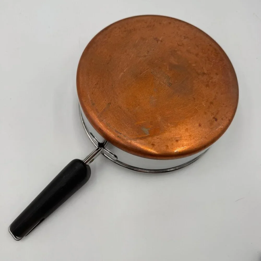 Revere Ware 1-Quart Saucepan with Copper Bottom U.S.A. NO LID